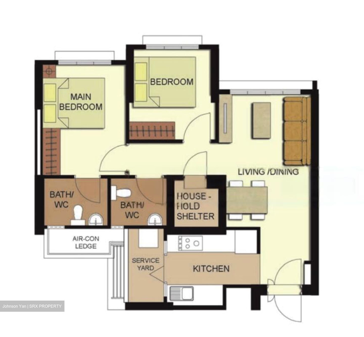 Blk 93B Telok Blangah Parcview (Bukit Merah), HDB 3 Rooms #451739221